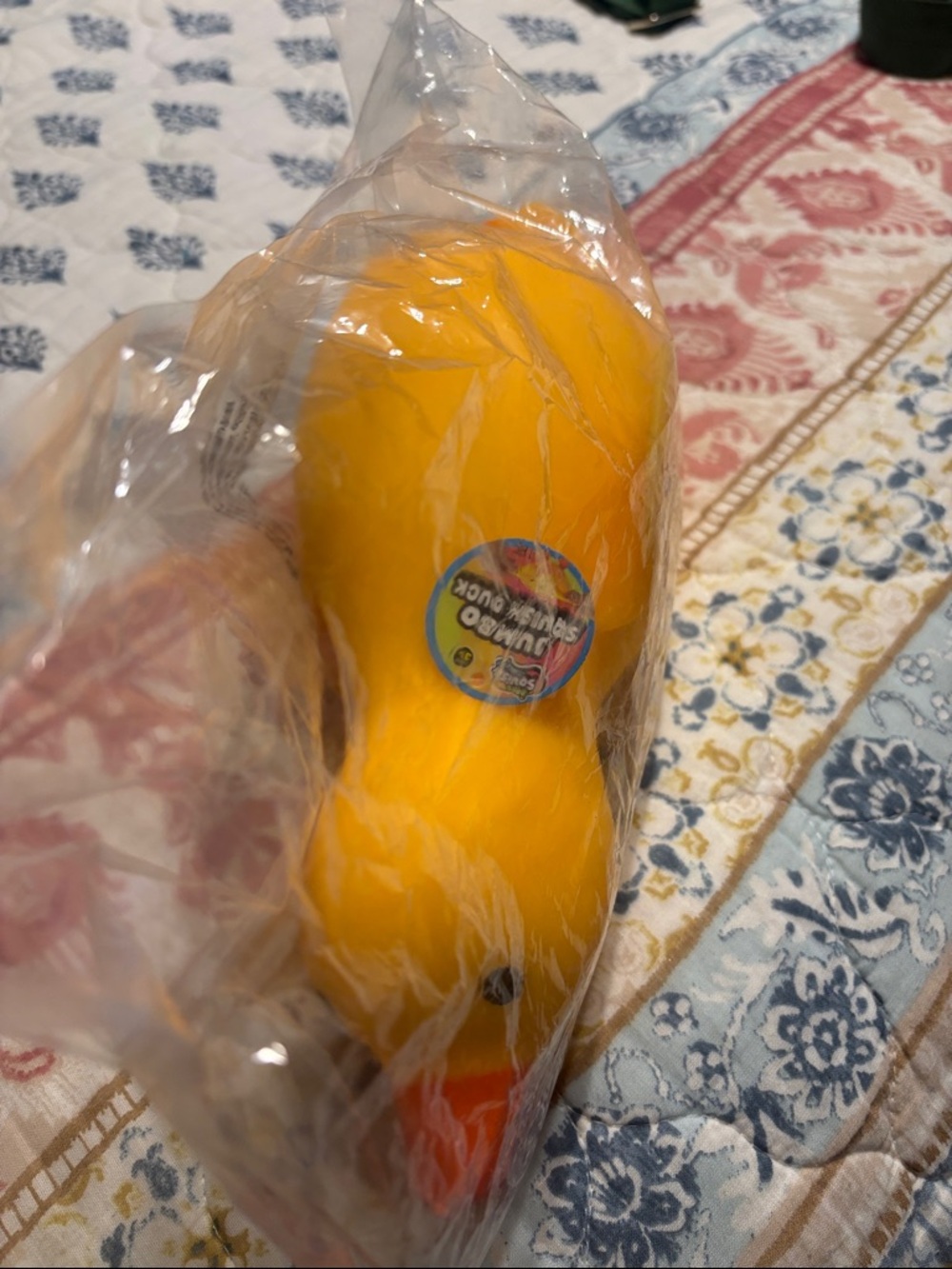 Yellow Jumbo Squeeze Rubber Duck Toy - Kids Toys Dolls & Accessories